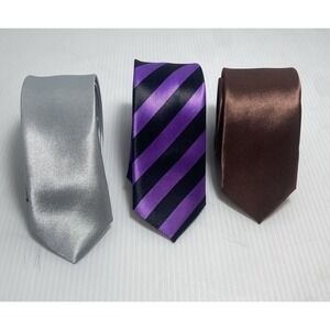 LOT OF 3 MEN'S Skinny TIES #2